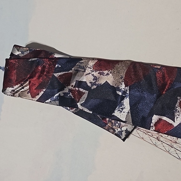 Oscar De La Renta Studio‎ Polyester Silk Blend Tie - Picture 3 of 6